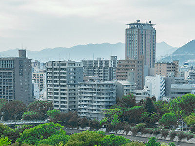 広島市航空写真