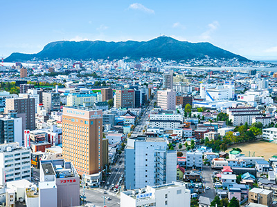 函館市航空写真