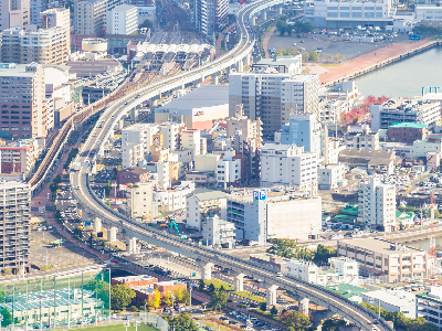 佐世保市航空写真