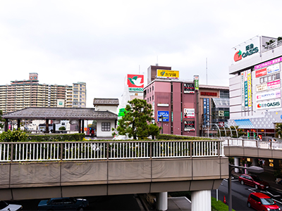 草津市航空写真